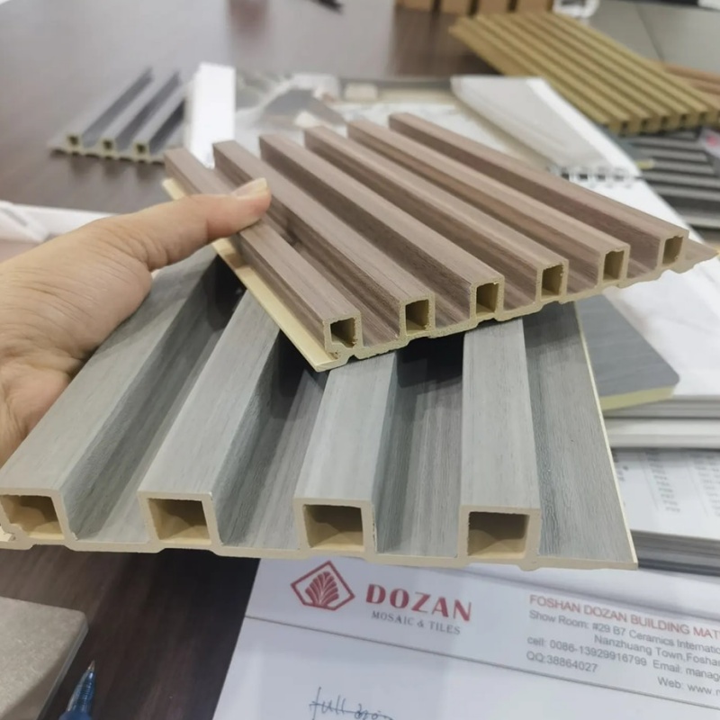 Popular Composite Plastic WPC Plastic Wall Panel WPC Interior Panels for PVC/WPC Profile WPC 20*40