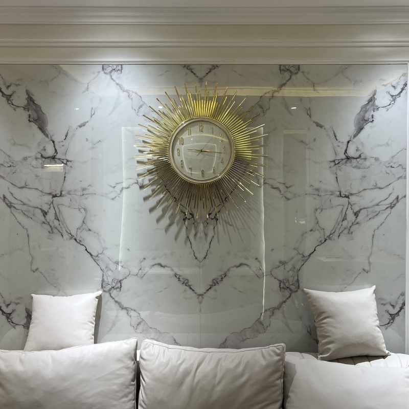 2.5mm 3mm 2.7mm 2.8mm 1220*2440/2700/2800mm PVC/UV Marble Sheet Wall Panel