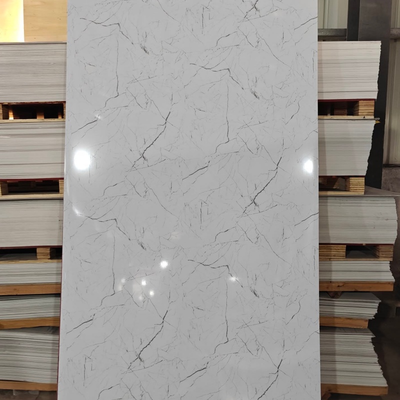 1220*2800*3.0mm Flexible Faux Stone Interior/Exterior Decoration WPC/PVC/UV/Spc/PS Marble Sheet Acrylic Mirror Wall Panel