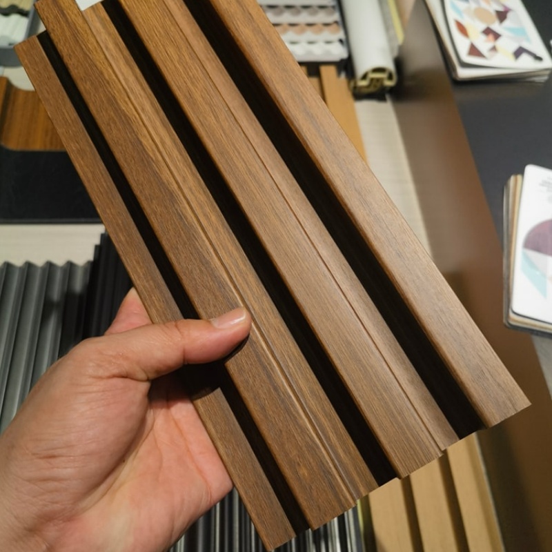 Interior Laminate Cladding Indoor Decoration WPC Wall Panel for Home