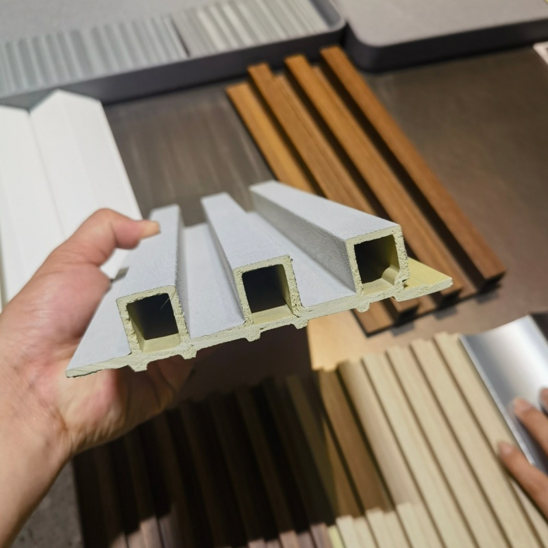 Interior Laminate Cladding Indoor Decoration WPC Wall Panel for Home