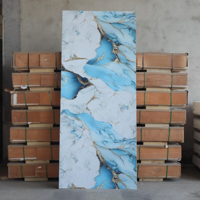 1220*2440/2800/2900 High Glossy Home Decoration UV Panel 3D Printing Wall Panel
