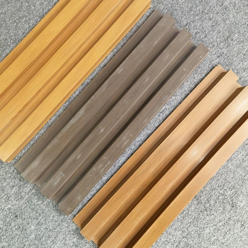 Chinese Durable Ceiling PVC/WPC Wood Plastic Composite Decorative Cladding Wall Panel