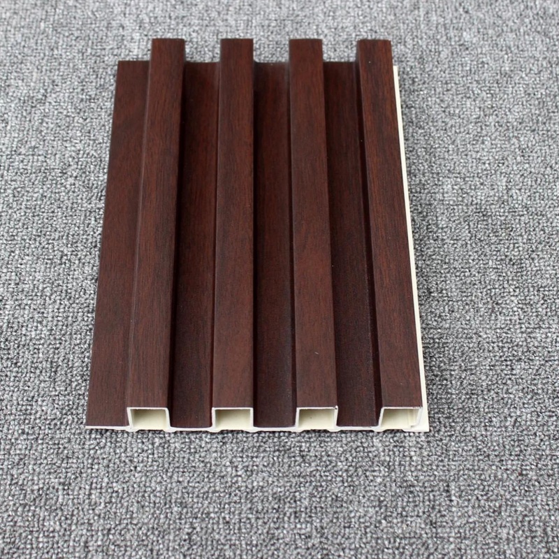 WPC Indoor Waterproof Fluted 3D Wall Panels Cladding
