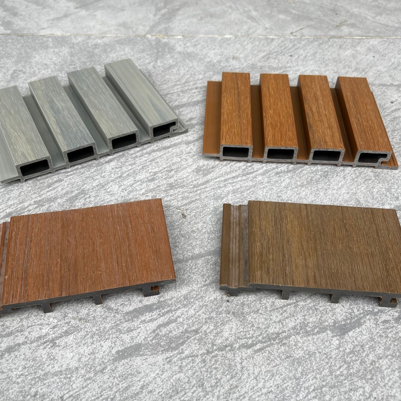 Best Price Waterproof Composite Decoration-Materials 3D WPC Wall Panel