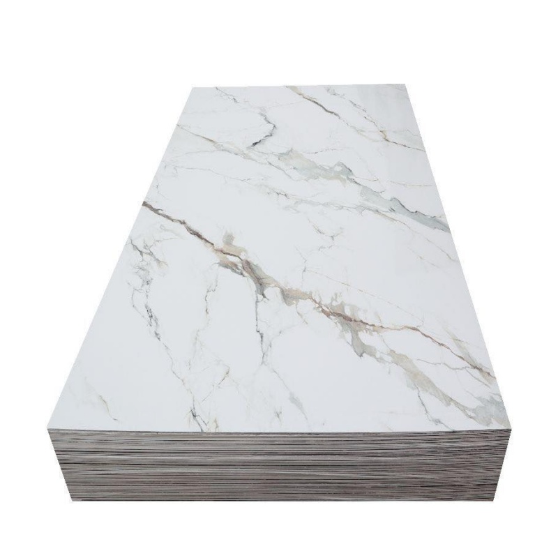 1220X2400mm High Glossy UV Coating Flexible Plastic PVC Panel for Indoor Decoration