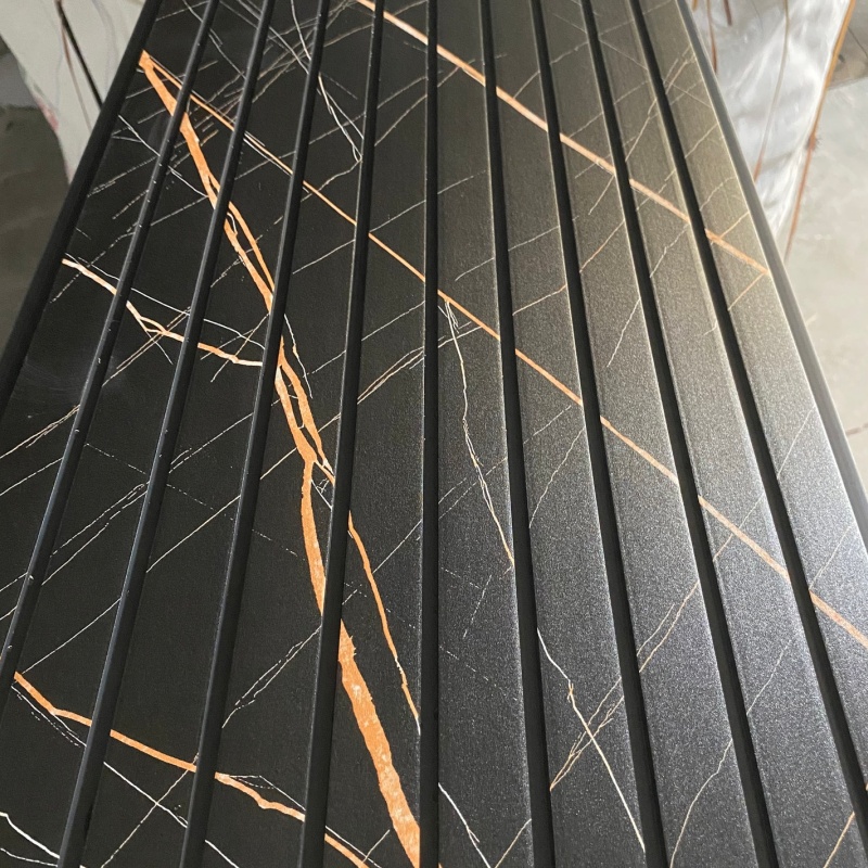 WPC Wall Panel Fluted for Interior Coating Pool Decking Outdoor Foam Board
