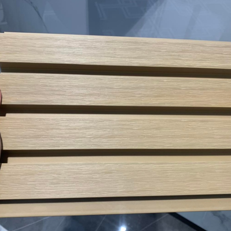Interior Design Wood Replacement Hardness Easy Install WPC/PVC Wall Panel
