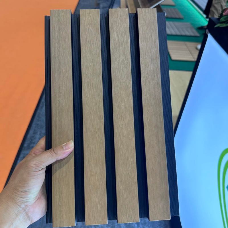 Best Price Waterproof Composite Decoration-Materials 3D WPC Wall Panel