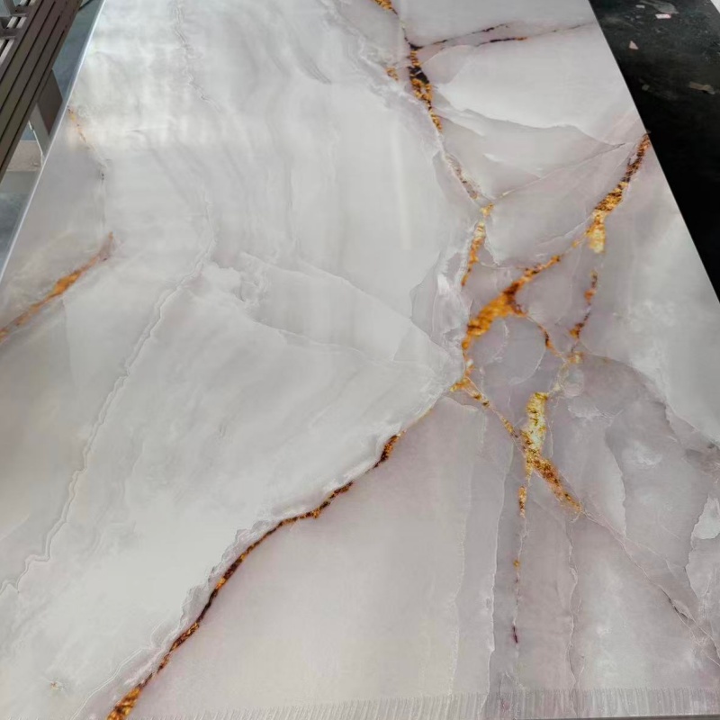 1220*2440/2800/2900 High Glossy Home Decoration UV Panel 3D Printing Wall Panel