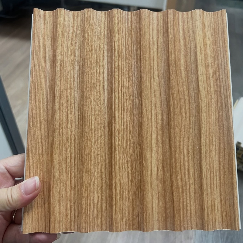 Interior Home Decoration Soundproof 3D Wall Panel WPC/PVC Fluted Wall Panel