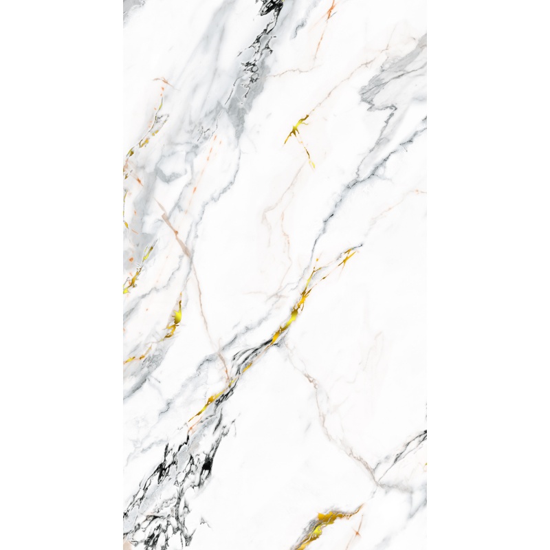 Wholesale 1220X2440mm 3mm PVC Decorative Marble Sheet UV Coating Wall Panel