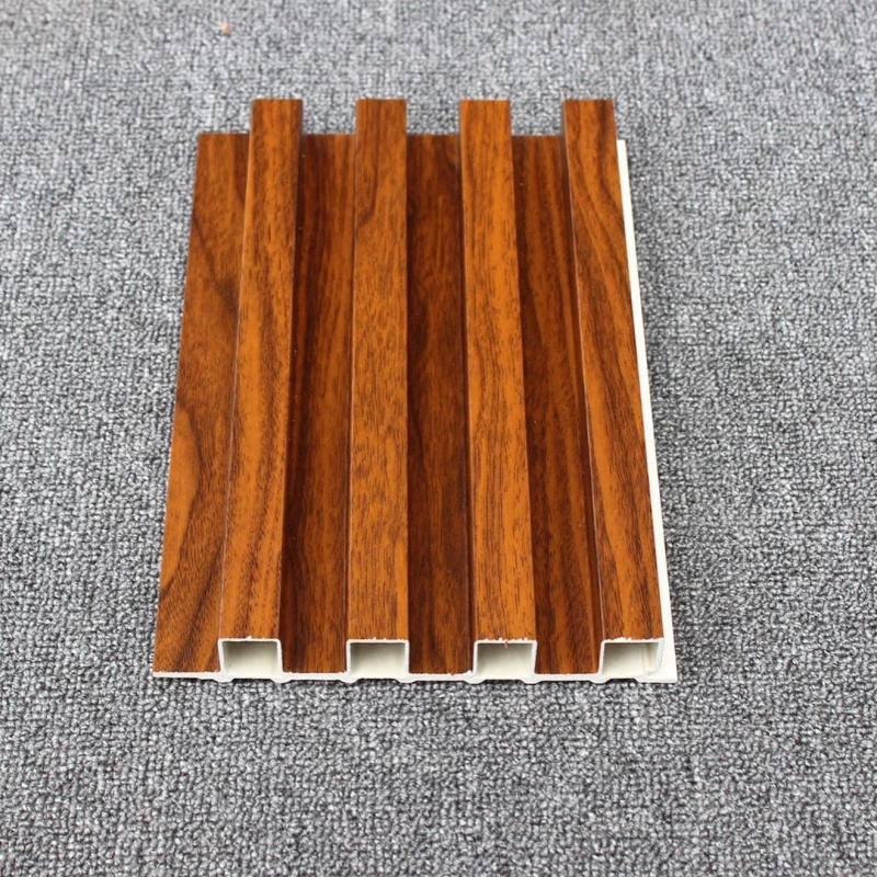 WPC Indoor Waterproof Fluted 3D Wall Panels Cladding