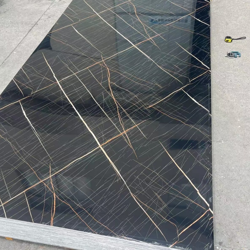China Factory Professional Manufacturer PVC/UV Marble Sheet 3D Printed Wall Decorative Panel