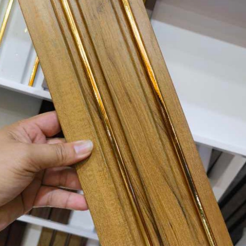 Outdoor Partition Wall Board Decorative Exterior WPC Fluted Wall Panel