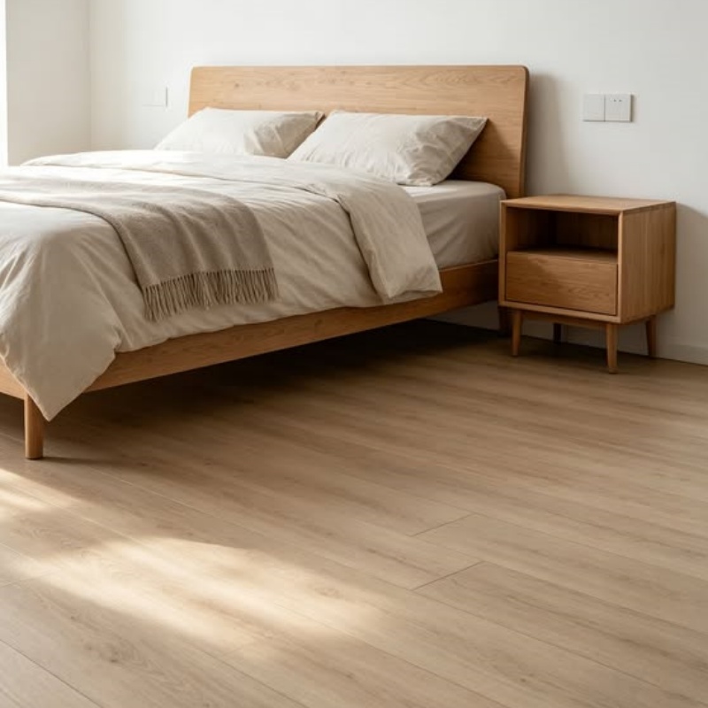 Engineering Natural Wood Look Click Lock Lvt Vinyl Plastic Floor Tile Spc Flooring